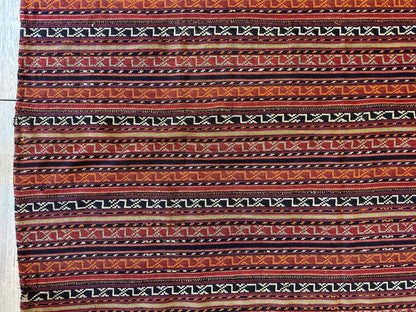 UNIQUE Antique Square Azerbijani Shahsavan Jajim Rug 6’4” x 6’8” - Nuvé