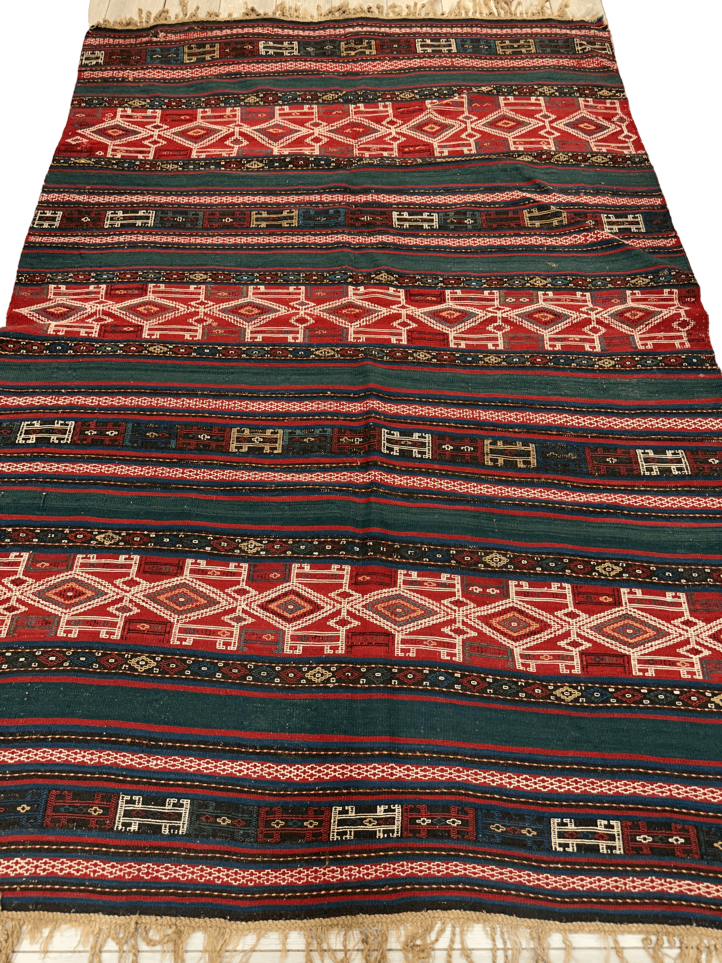 UNIQUE (collectors special) Antique Caucasian Verneh Rug 5’4” x 8’ - Nuvé