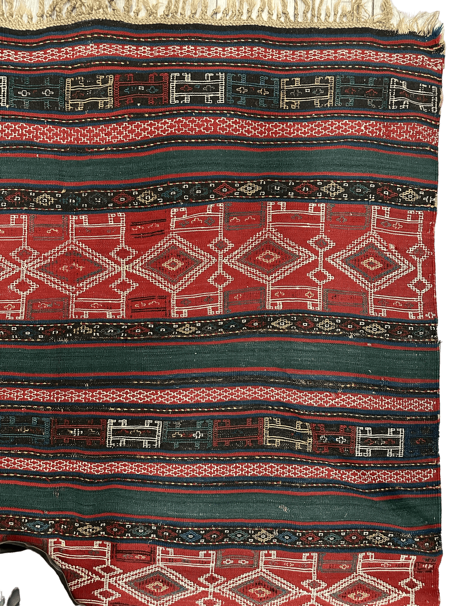 UNIQUE (collectors special) Antique Caucasian Verneh Rug 5’4” x 8’ - Nuvé