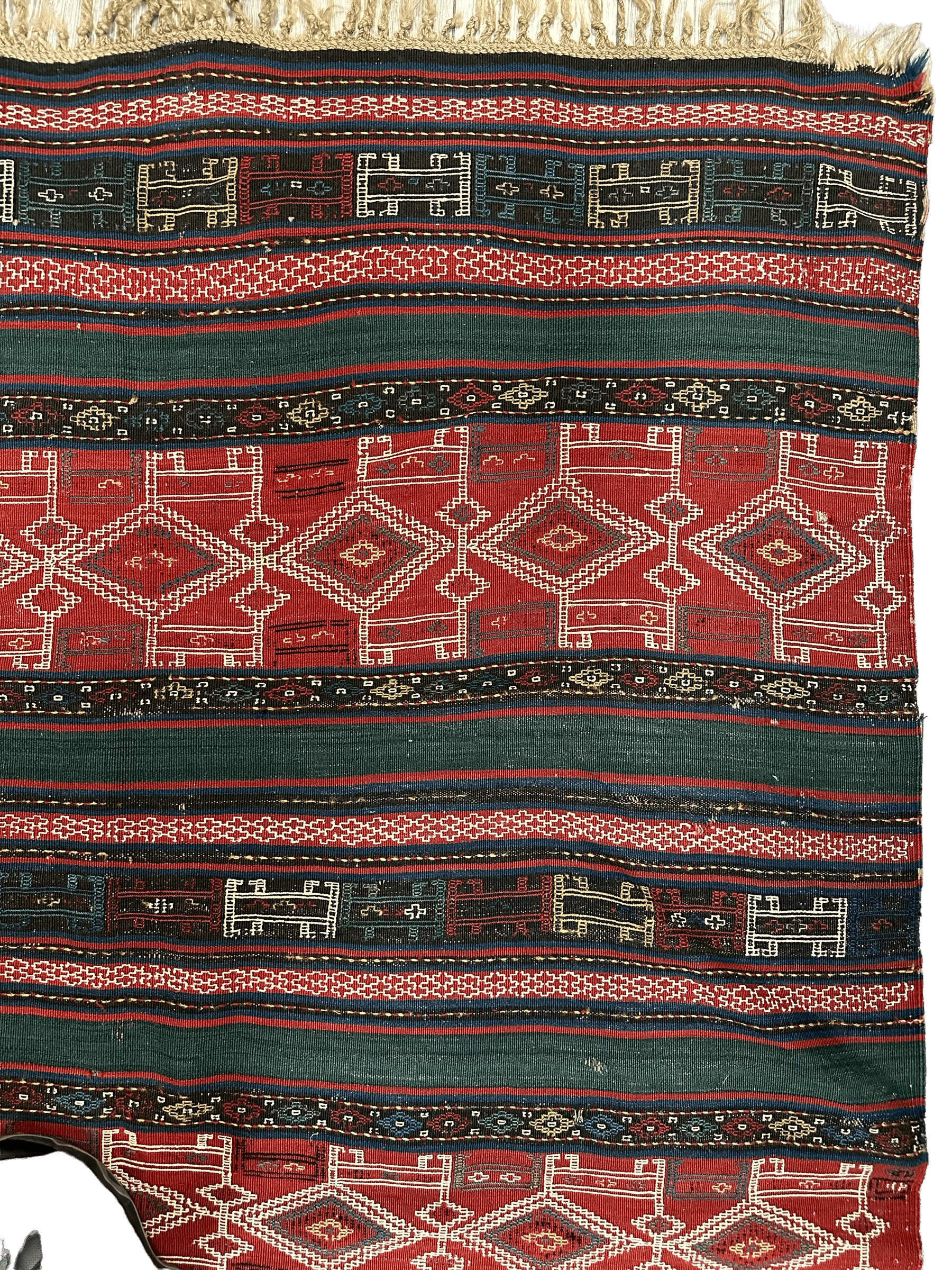 UNIQUE (collectors special) Antique Caucasian Verneh Rug 5’4” x 8’ - Nuvé