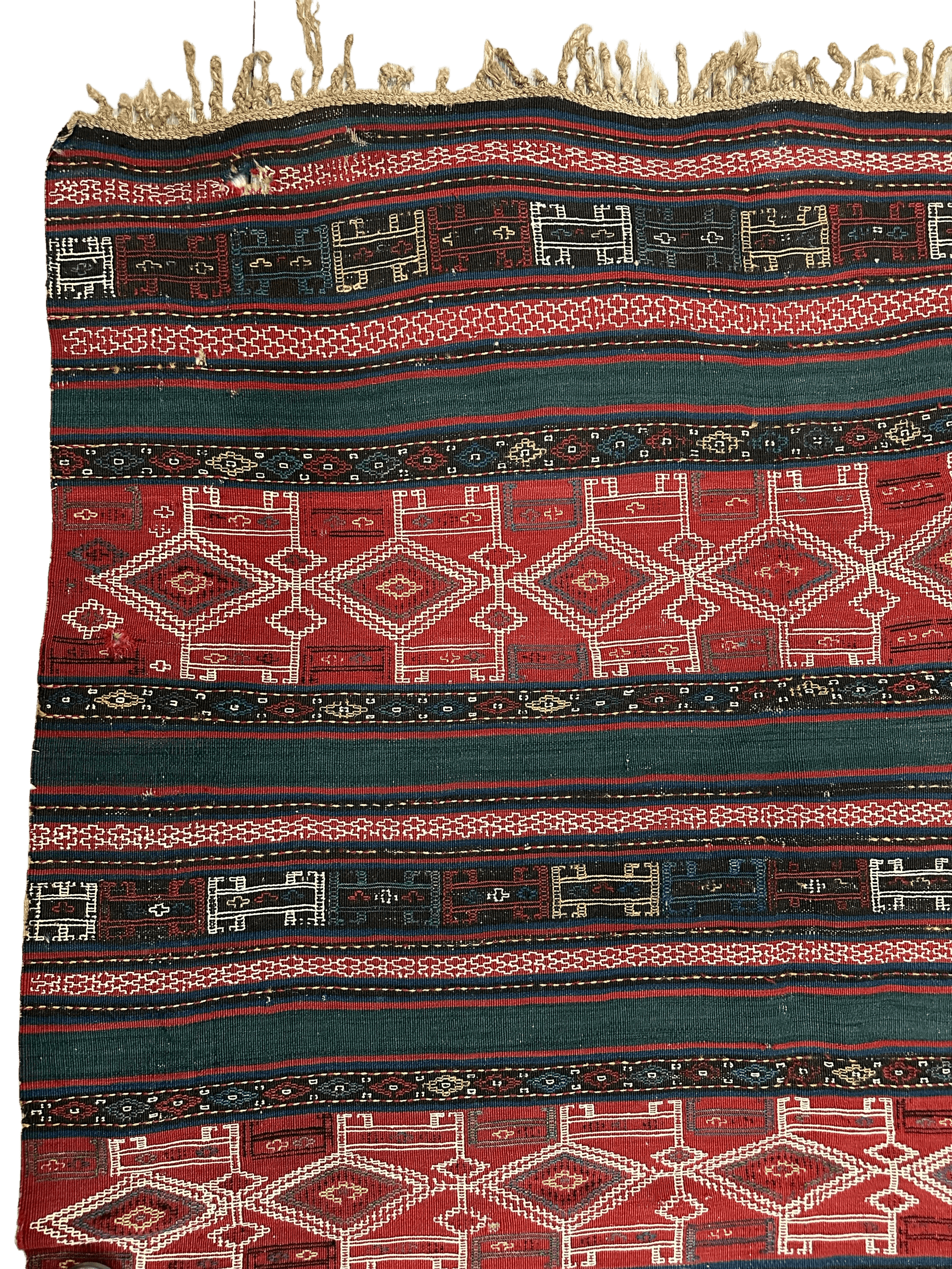 UNIQUE (collectors special) Antique Caucasian Verneh Rug 5’4” x 8’ - Nuvé
