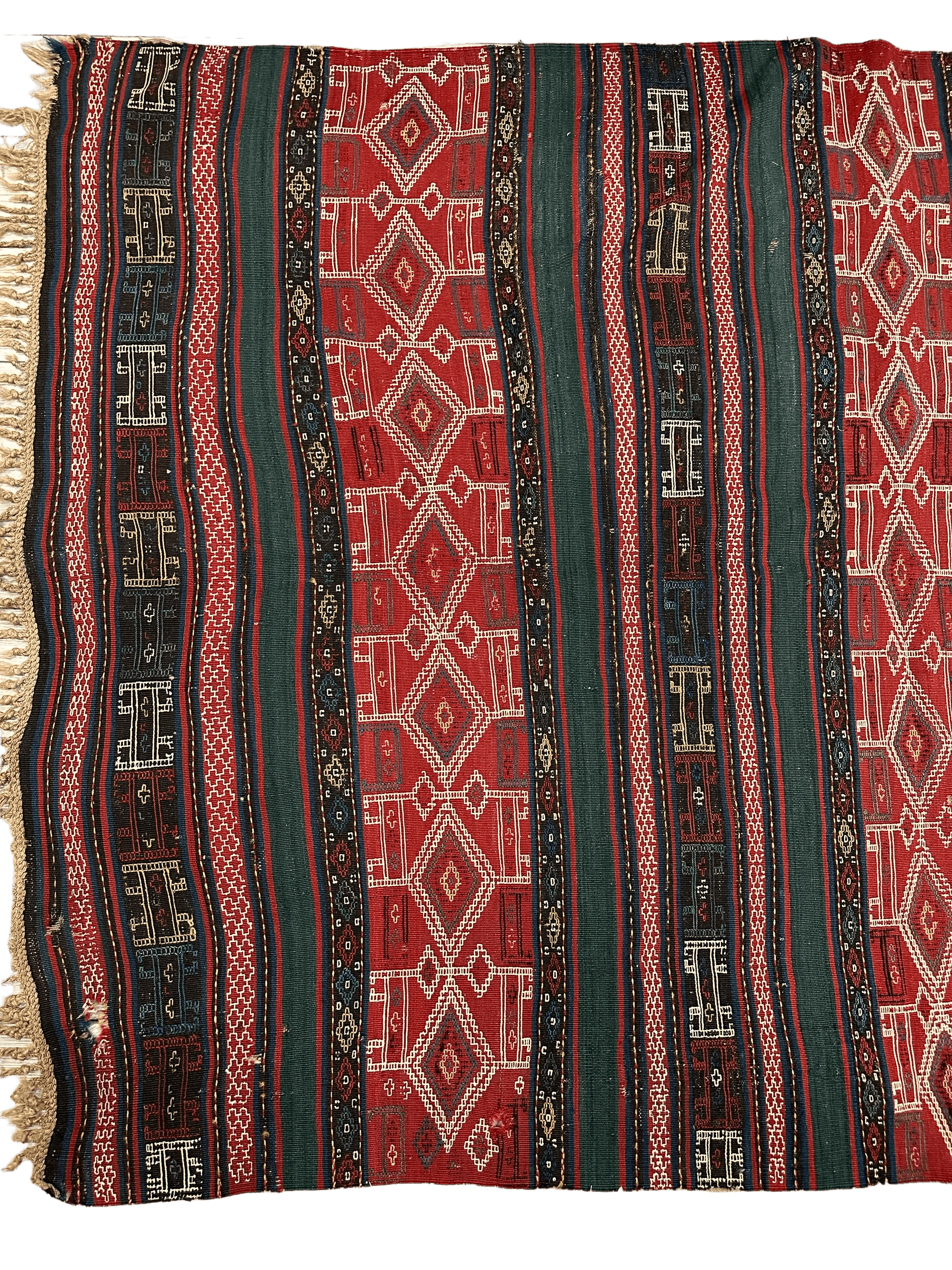 UNIQUE (collectors special) Antique Caucasian Verneh Rug 5’4” x 8’ - Nuvé