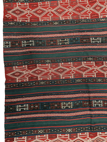 UNIQUE (collectors special) Antique Caucasian Verneh Rug 5’4” x 8’ - Nuvé