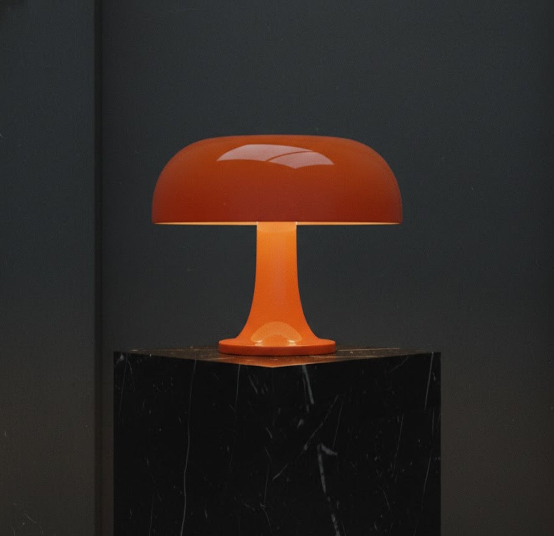 Nuvé Luma Arancio, stylish orange-colored product, featuring a sleek design and modern aesthetic.