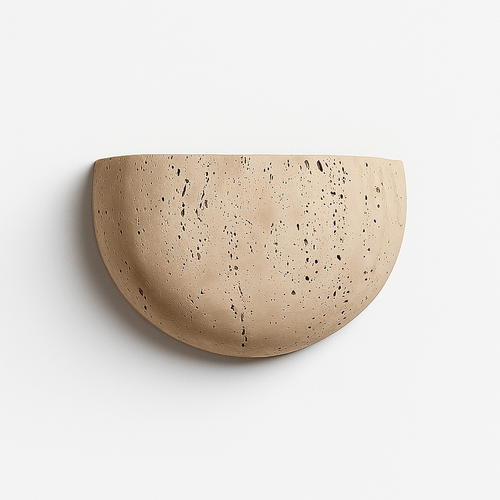 Valta Travertine Wall Lamp - Nuvé