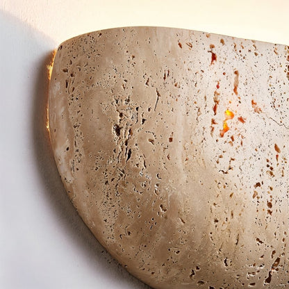 Valta Travertine Wall Lamp - Nuvé