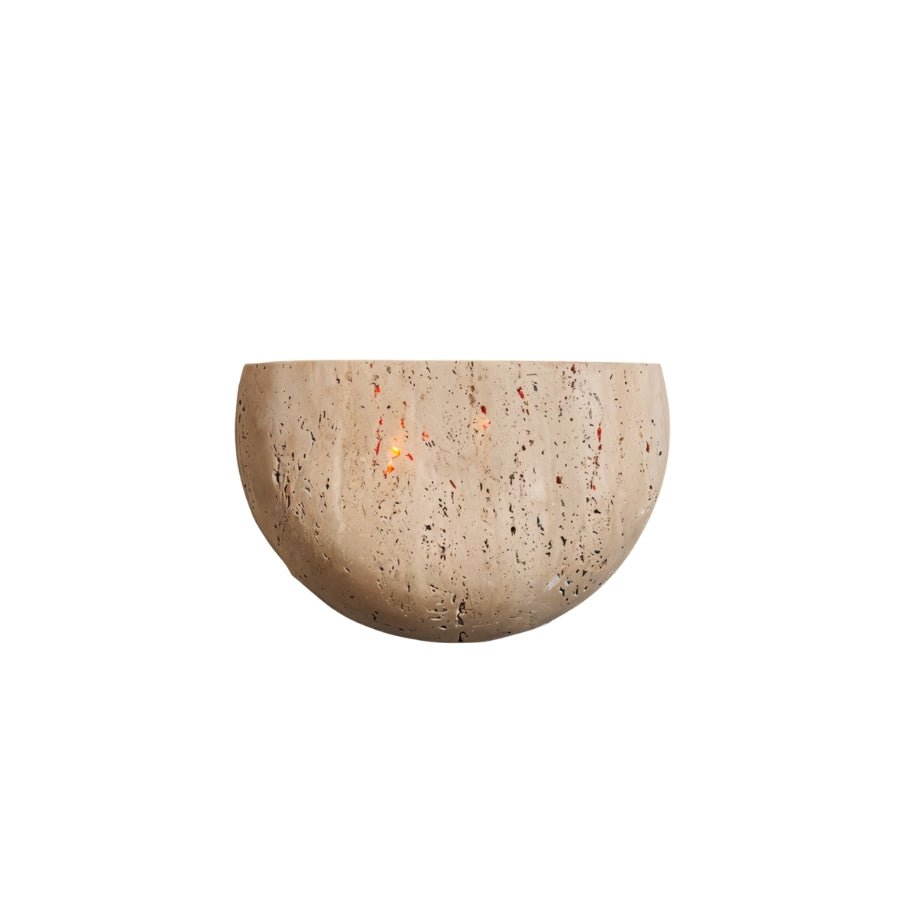 Valta Travertine Wall Lamp - Nuvé
