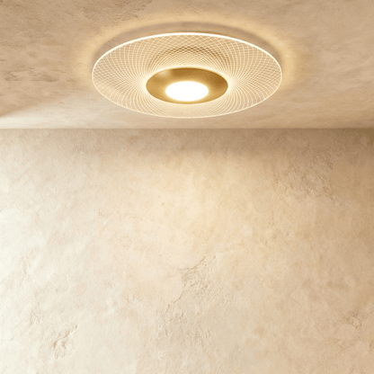 Valtri ceiling light fixture by Residence Supply with a sleek modern design and frosted glass shade.