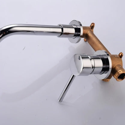 Vartay bathroom faucet by Residence Supply, modern chrome fixture with single handle and sleek design for bathroom sink.