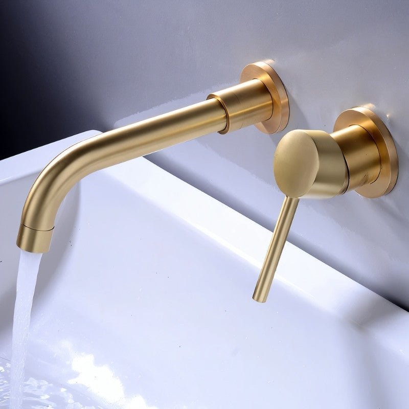 Vartay bathroom faucet by Residence Supply with chrome finish, modern design, and single handle for easy water control.