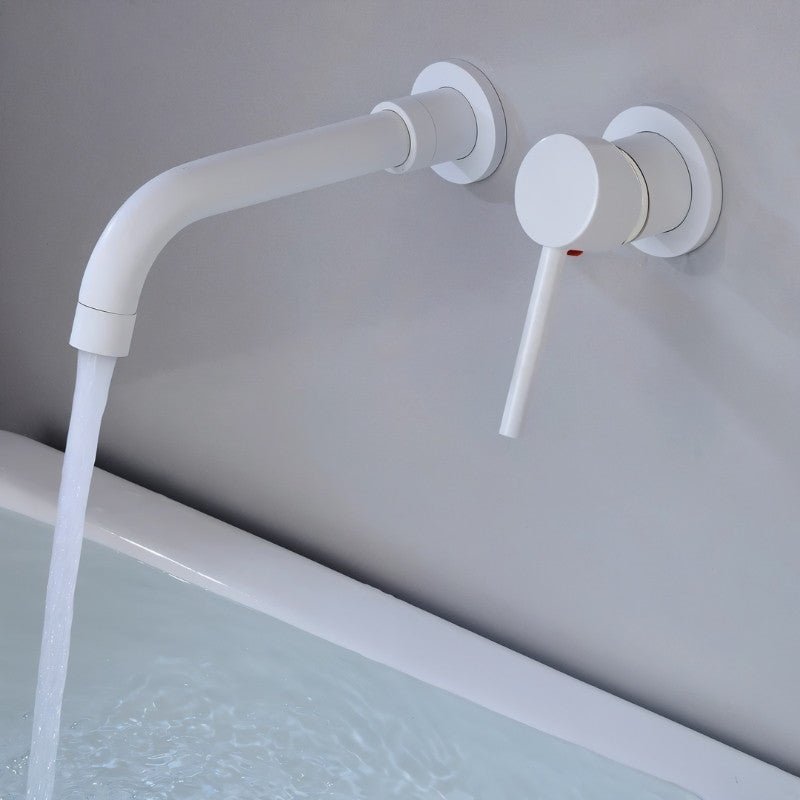 Vartay bathroom faucet by Residence Supply, modern chrome finish with sleek design, mounted on a bathroom sink.