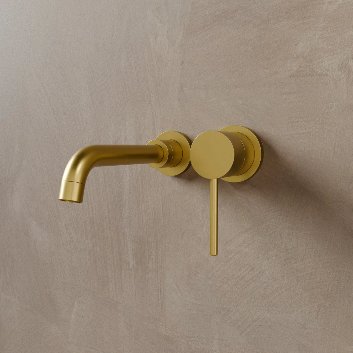 Vartay bathroom faucet by Residence Supply, sleek chrome finish, mounted on a modern bathroom sink with handles and spout.
