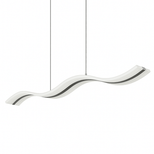 Modern Venzor Pendant Light by Residence Supply hanging with a sleek design and warm lighting fixture.