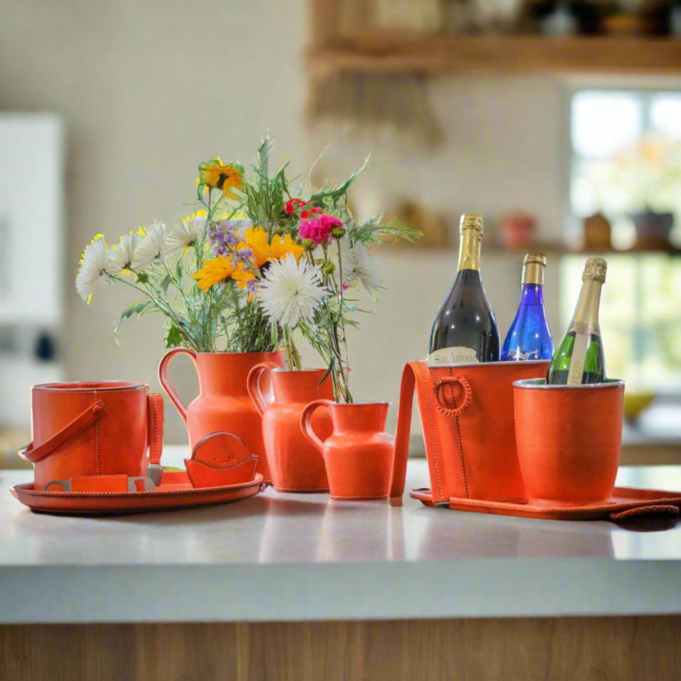Verano | Leather Carafe Set (3) - Nuvé