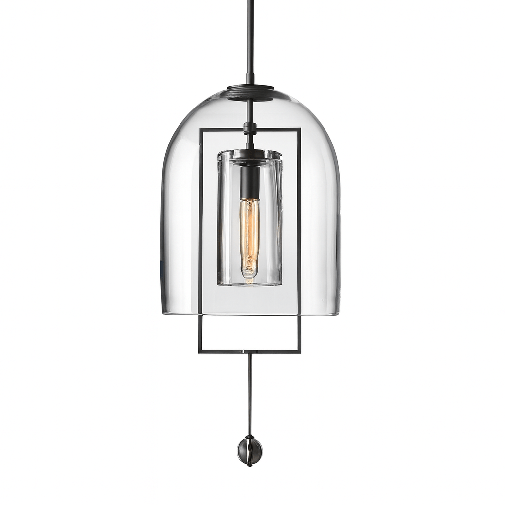 Vintage Glass Lantern Pendant Lights - Nuvé
