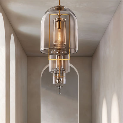 Vintage Glass Lantern Pendant Lights - Nuvé