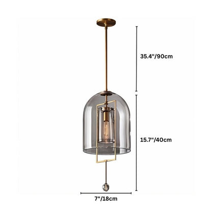 Vintage Glass Lantern Pendant Lights - Nuvé