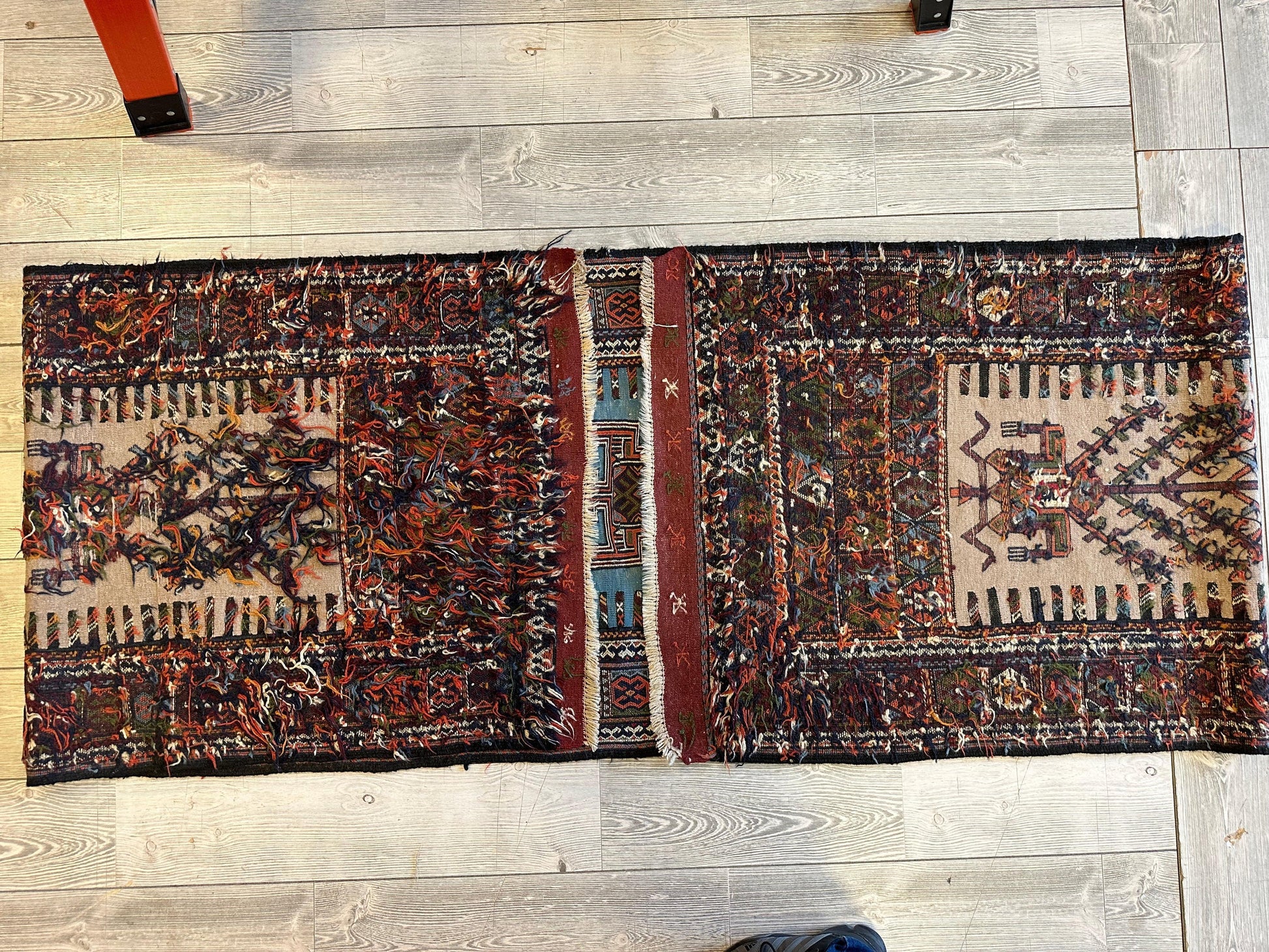 Vintage Kurdish Qochan Runner 2’9” x 12’9” - Nuvé