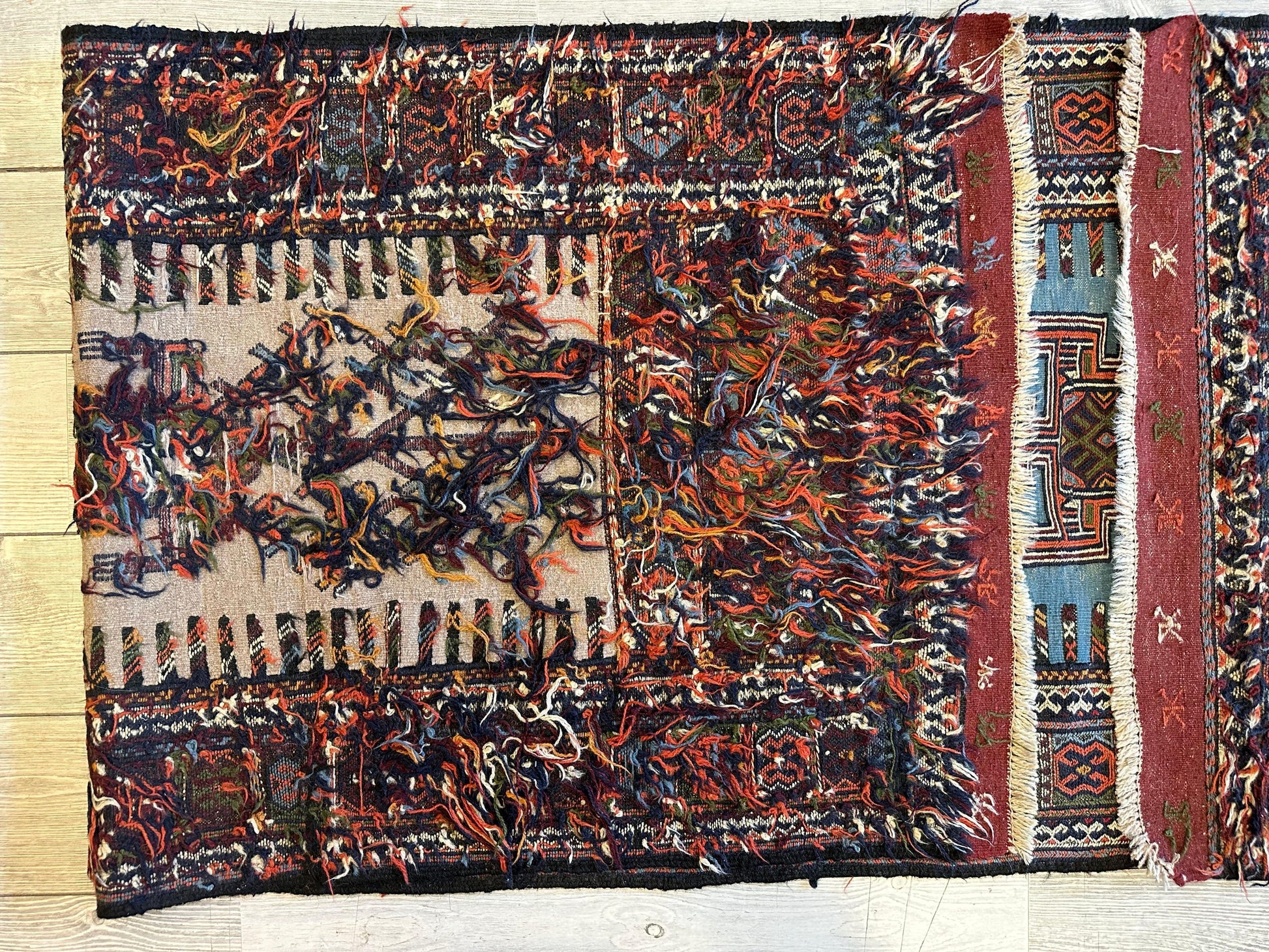 Vintage Kurdish Qochan Runner 2’9” x 12’9” - Nuvé