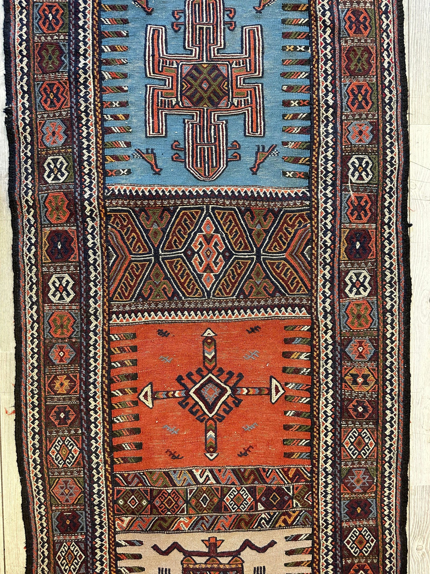 Vintage Kurdish Qochan Runner 2’9” x 12’9” - Nuvé