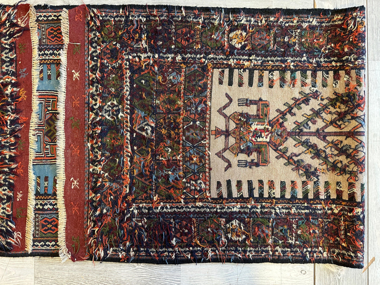Vintage Kurdish Qochan Runner 2’9” x 12’9” - Nuvé