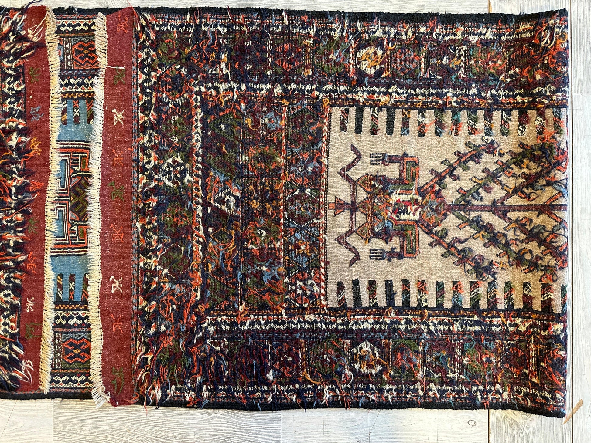 Vintage Kurdish Qochan Runner 2’9” x 12’9” - Nuvé