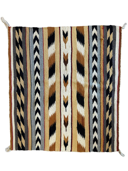 Vintage Native American Navajo Rug 29” x 32” - Nuvé