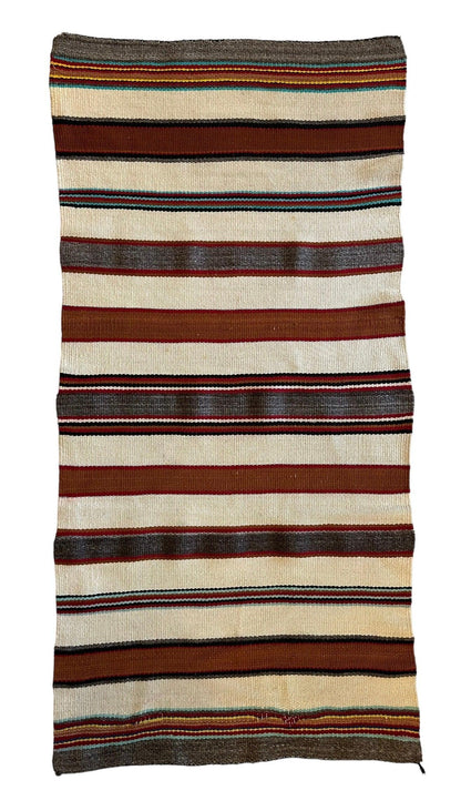 Vintage Native American Navajo Rug 30” x 63” - Nuvé