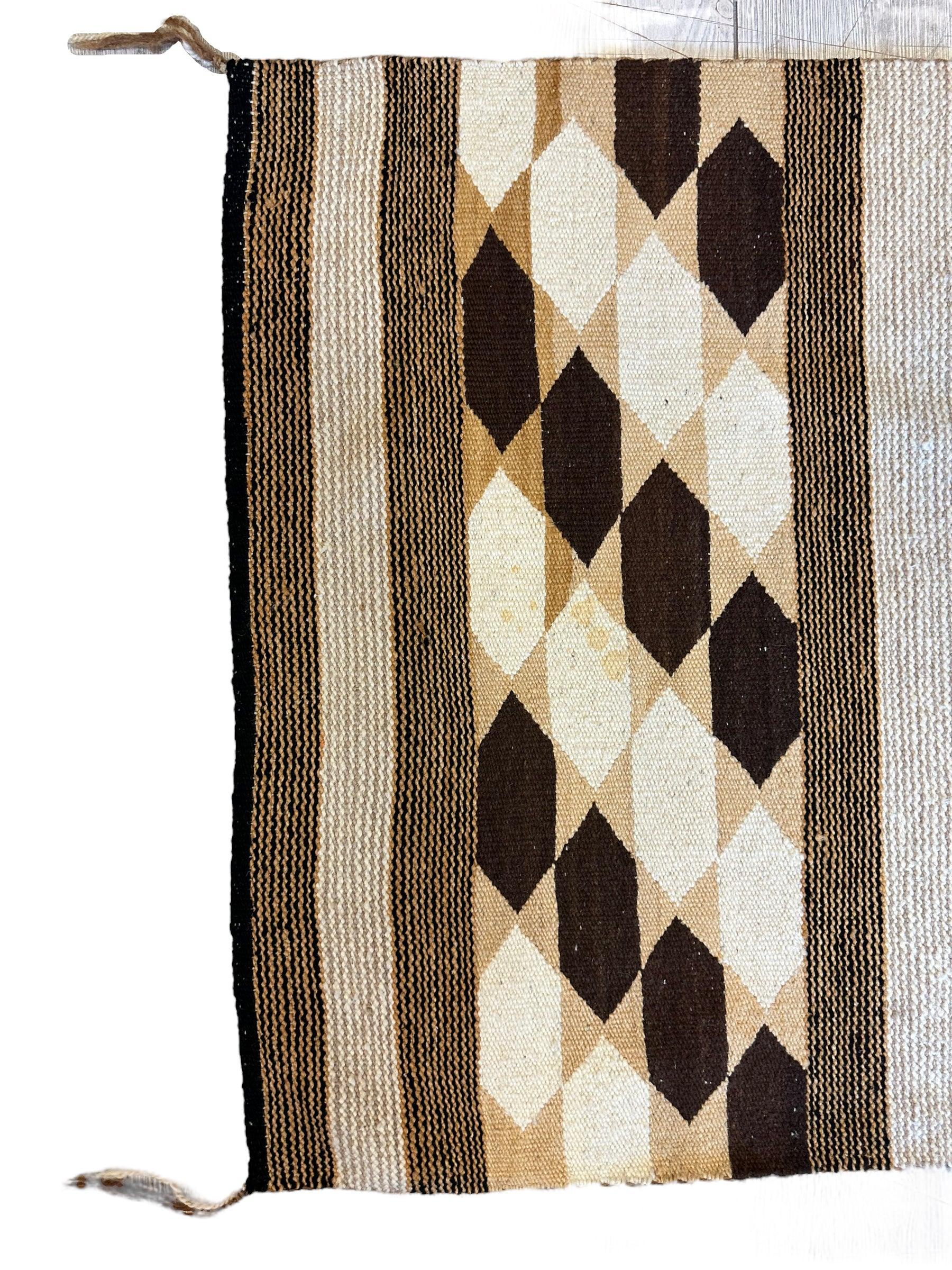 Vintage Native American Navajo Rug 33” x 50” - Nuvé