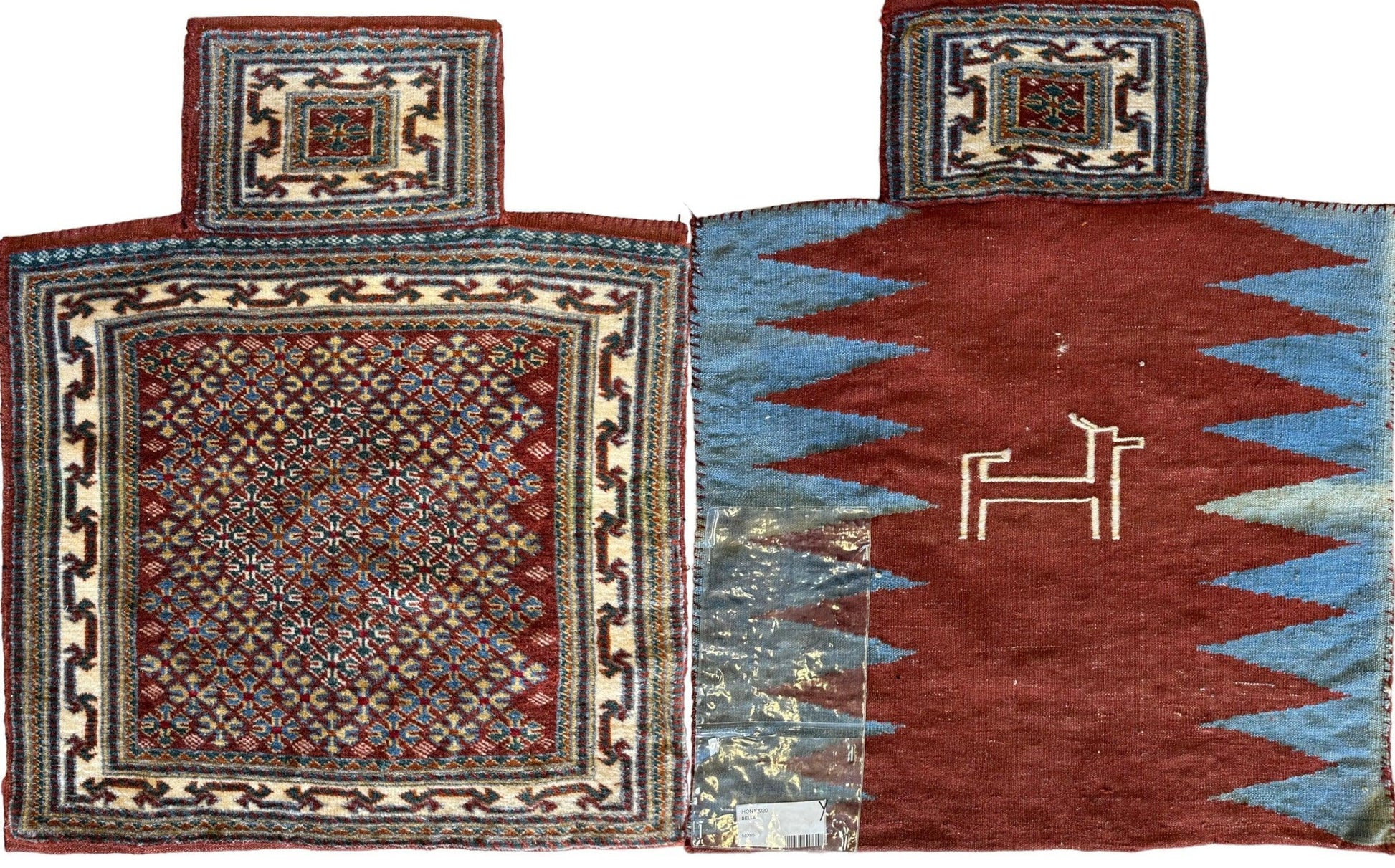 Vintage Nomadic Baluch Salt Bag Rug - Nuvé
