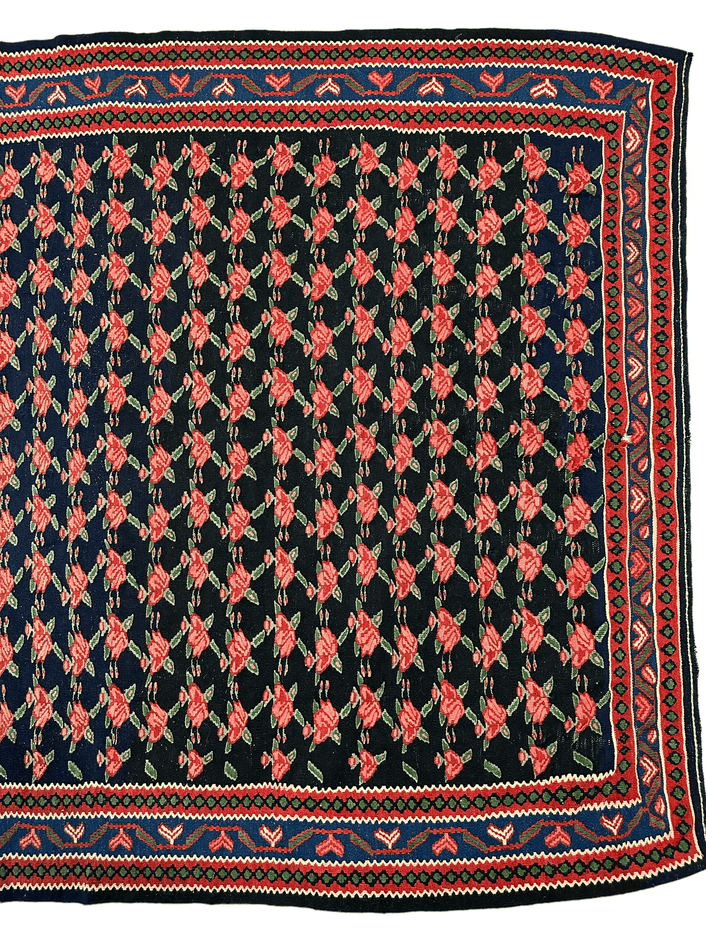 Vintage Persian Senneh Kilim 4’4” x 7’ - Nuvé