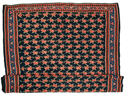 Vintage Persian Senneh Kilim 4’4” x 7’ - Nuvé