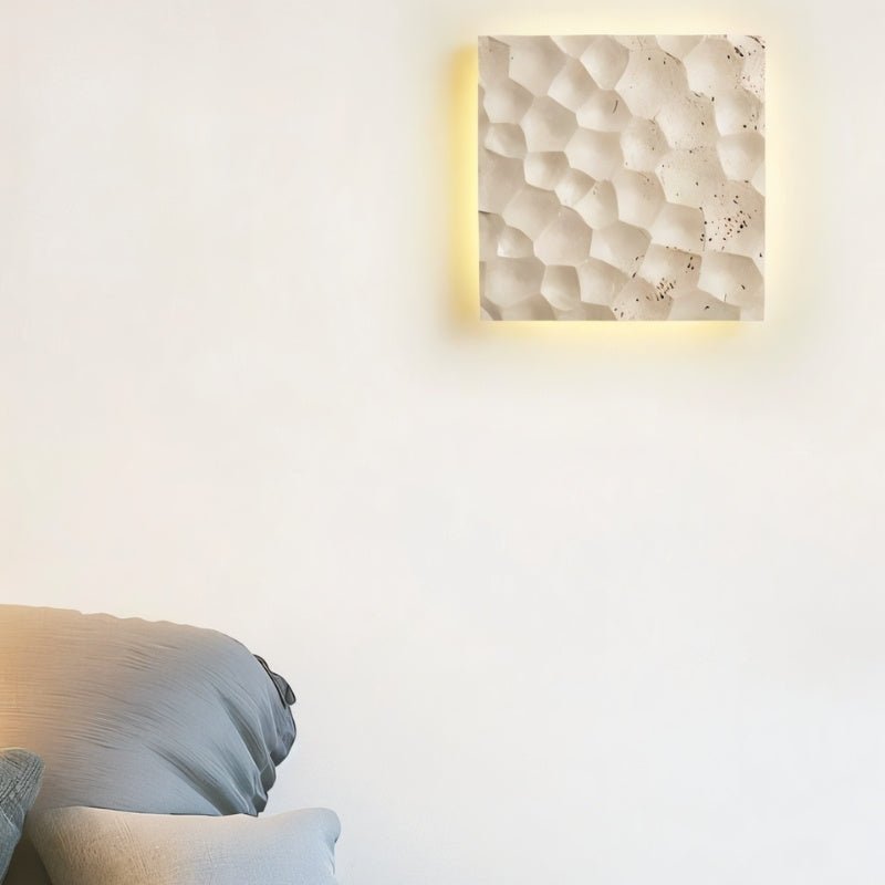 Vitaie Travertine Wall Lamp - Nuvé