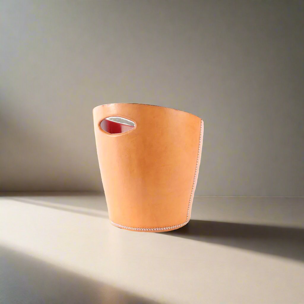 Basurero | Leather Wastebasket - Nuvé