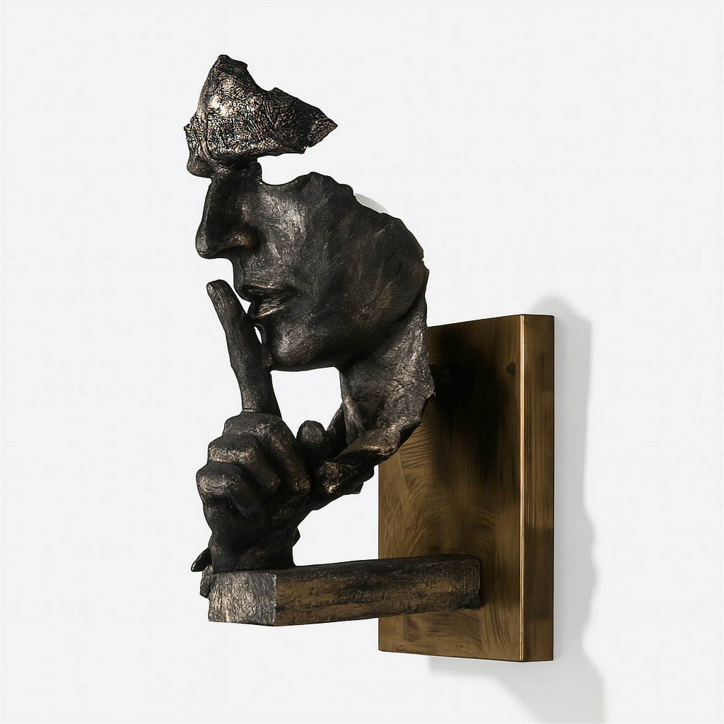 Whispering Face Wall Lamp - Nuvé