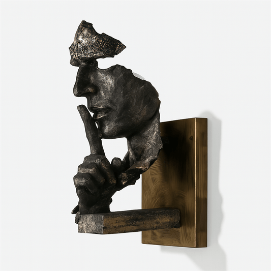 Whispering Face Wall Lamp - Nuvé