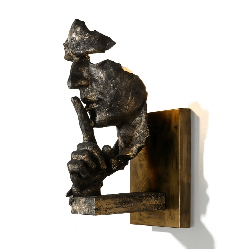Whispering Face Wall Lamp - Nuvé