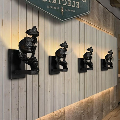 Whispering Face Wall Lamp - Nuvé