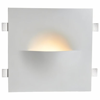 Wiane Trimless Wall Light by Residence Supply, illuminated, showcasing sleek modern design and seamless wall integration.