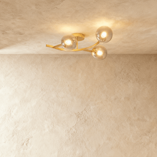 Yente ceiling light by Residence Supply with a modern, sleek design and adjustable metal fixture for contemporary home lighting.