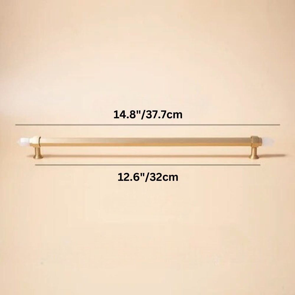 Zakitu Crystal Knob & Pull Bar - Nuvé