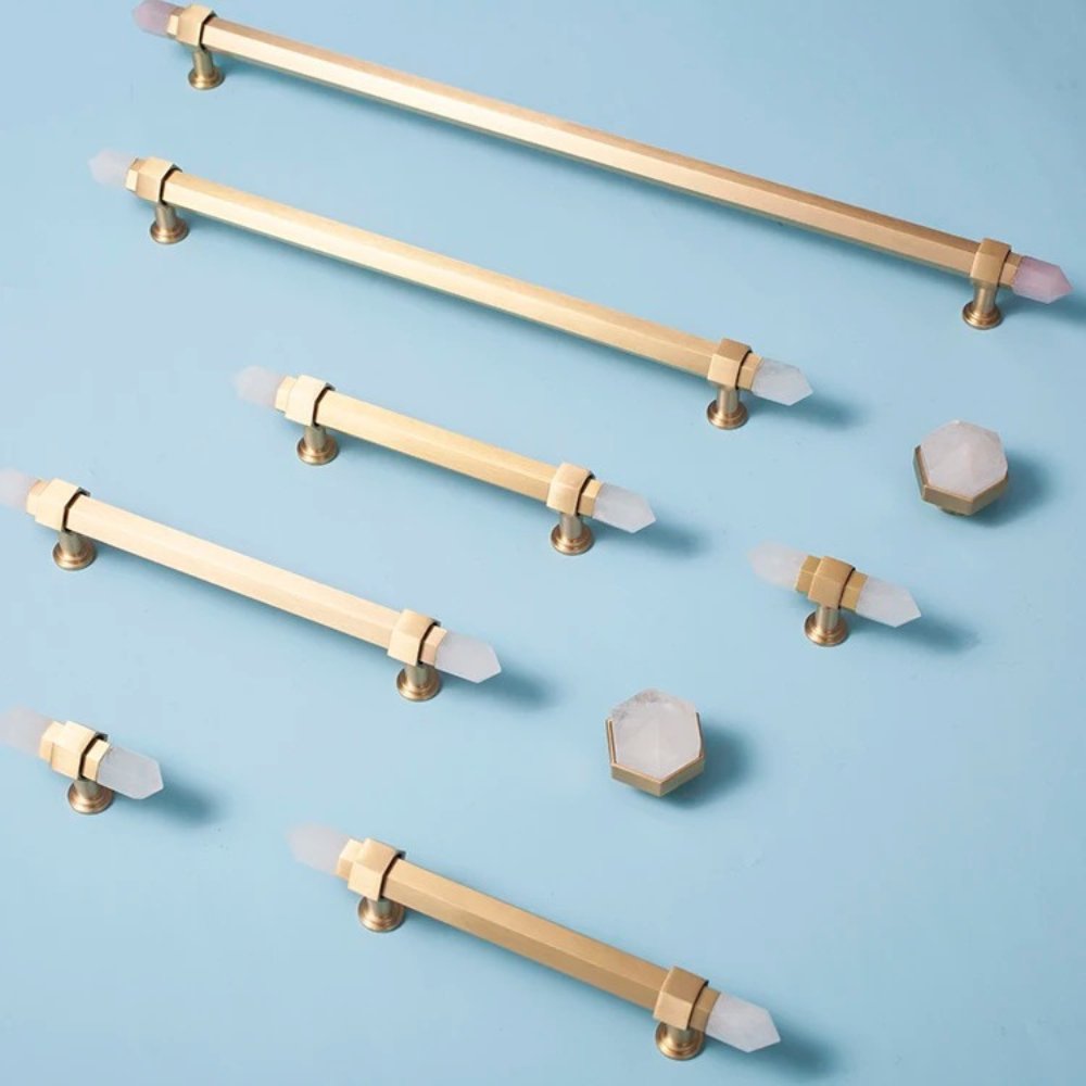Zakitu Crystal Knob & Pull Bar - Nuvé