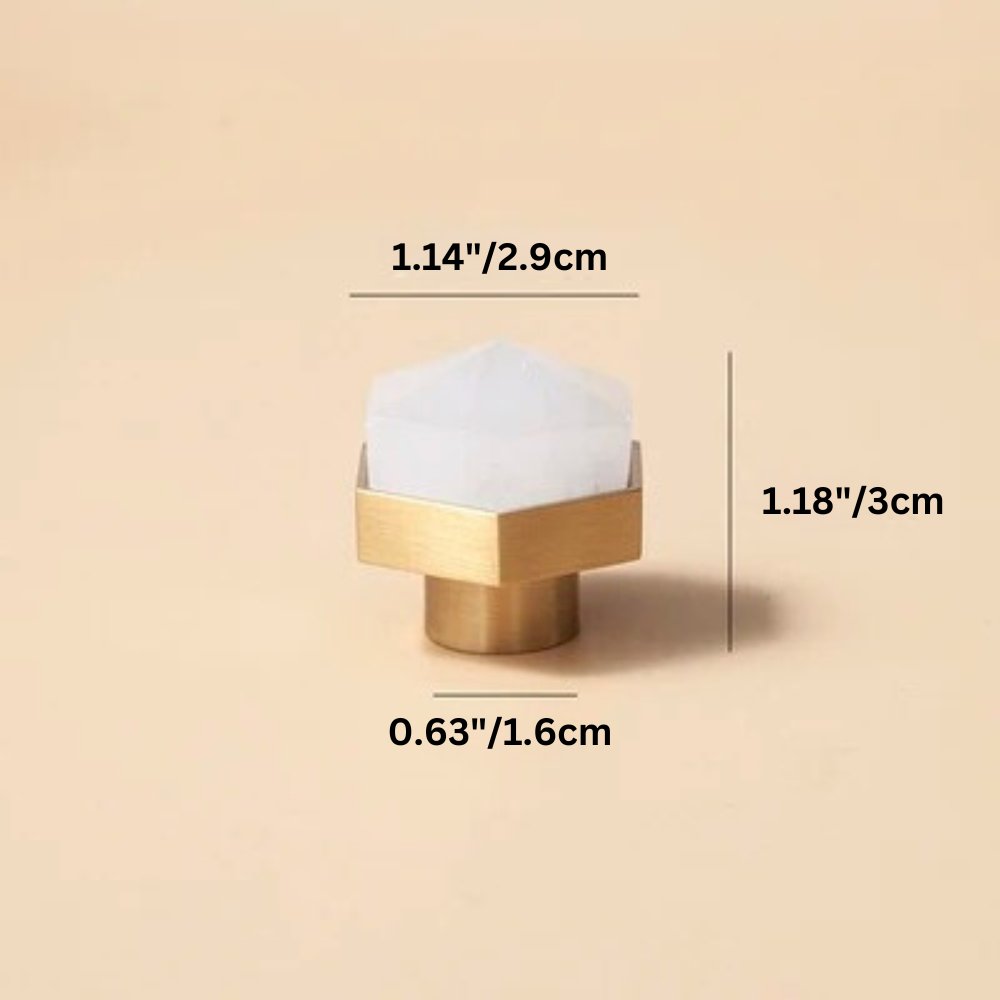 Zakitu Crystal Knob & Pull Bar - Nuvé