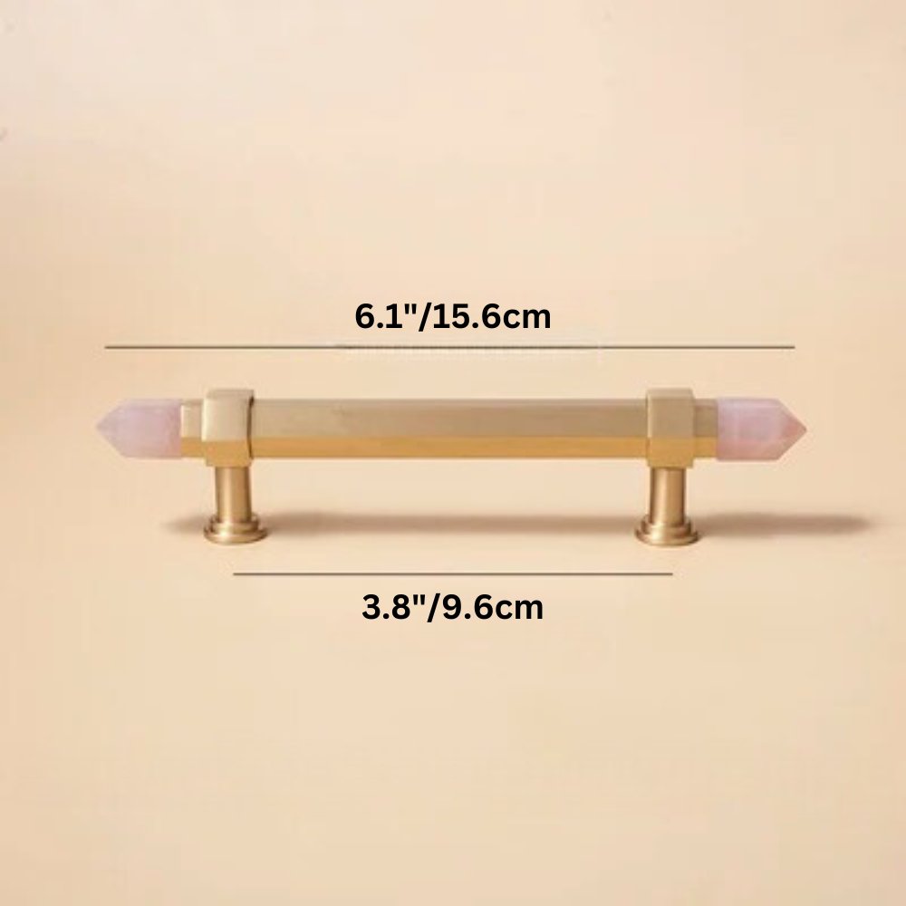 Zakitu Crystal Knob & Pull Bar - Nuvé