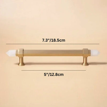 Zakitu Crystal Knob & Pull Bar - Nuvé