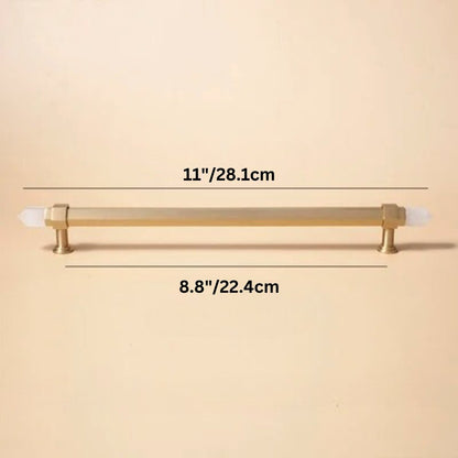 Zakitu Crystal Knob & Pull Bar - Nuvé