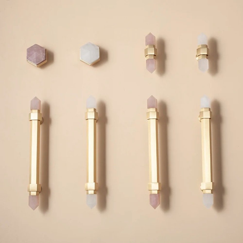 Zakitu Crystal Knob & Pull Bar - Nuvé