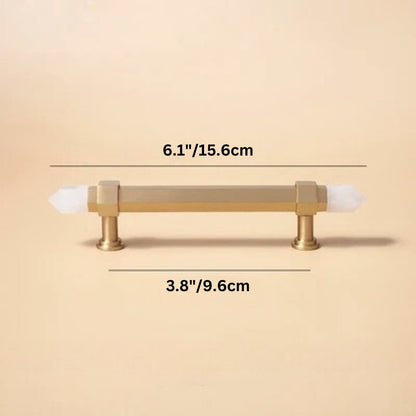 Zakitu Crystal Knob & Pull Bar - Nuvé