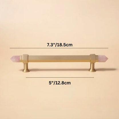 Zakitu Crystal Knob & Pull Bar - Nuvé