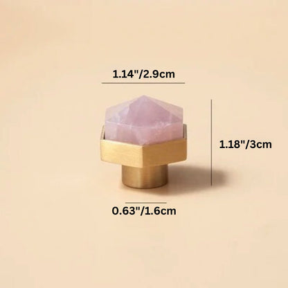 Zakitu Crystal Knob & Pull Bar - Nuvé